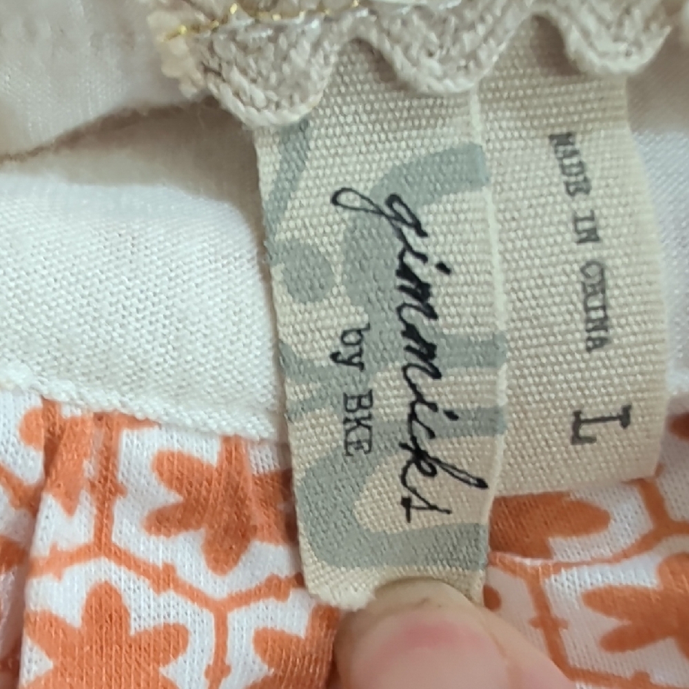 Gimmicks by BKE Orange and White Maxi Skirt - Picture 5 of 6